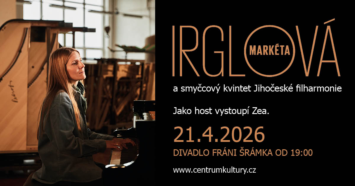 Markéta Irglová a smyčcový kvintet Jihočeské filharmonie