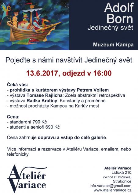 Adolf Born: Jedinečný svět - Navštivte ho s námi