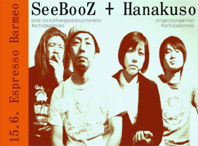 SeeBooZ + Hanakuso - japonští muzikanti v Barmeu (video)