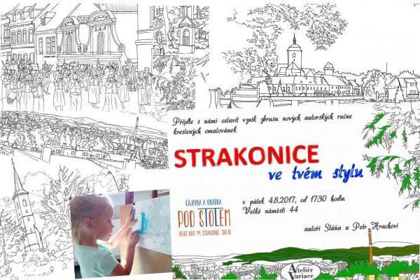 STRAKONICE ve tvém stylu, aneb vybarvěte si Strakonice po svém
