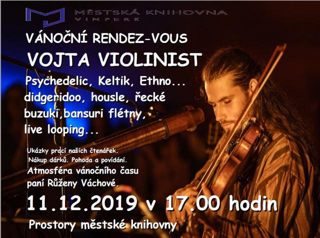 Vánoční rendez-vous s Vojtou Violinistou