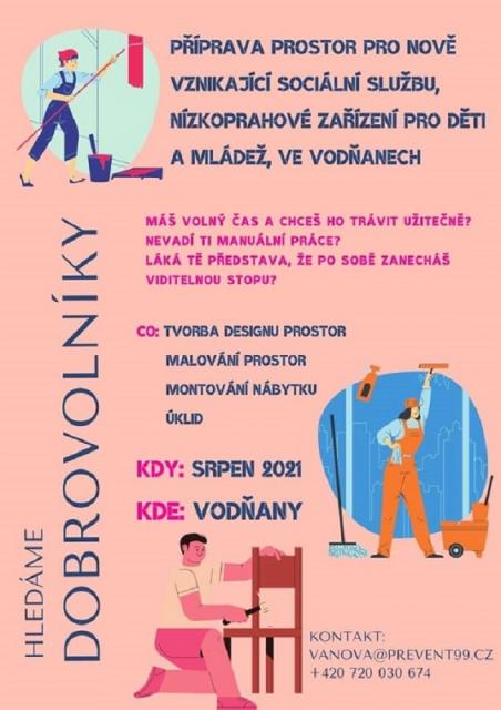 PREVENT 99 hledá dobrovolníky