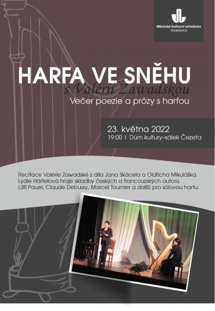 Harfa ve sněhu