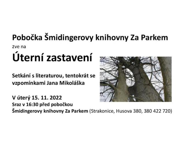 Úterní zastavení