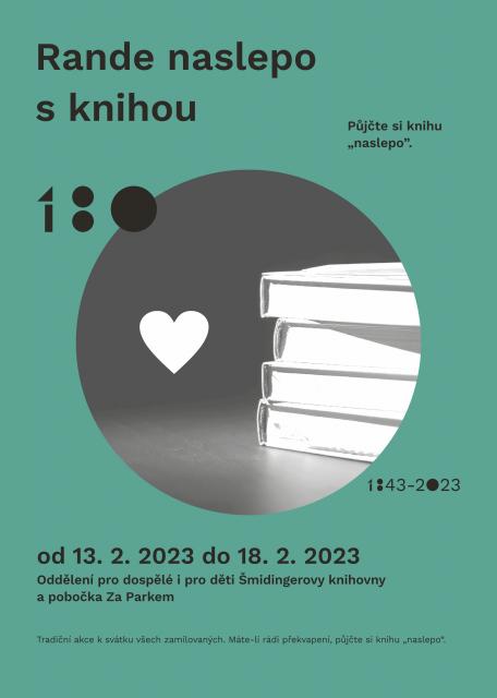 Rande naslepo s knihou