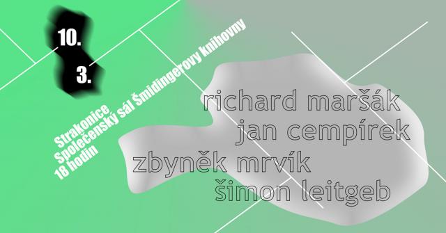 AUTORSKÉ ČTENÍ: Mrvík / Maršák / Barták / Cempírek / Leitgeb ve Strakonicích