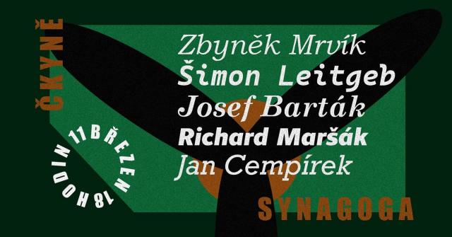 AUTORSKÉ ČTENÍ: Mrvík / Maršák / Barták / Cempírek / Leitgeb ve Čkyni