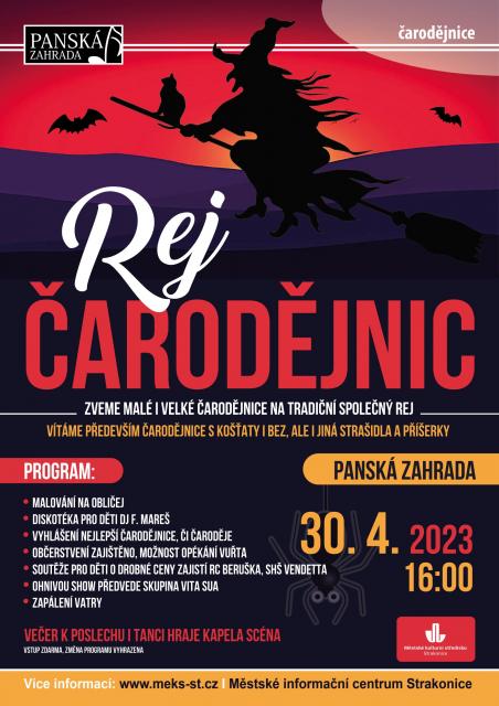 REJ ČARODĚJNIC 2023 v Panské zahradě
