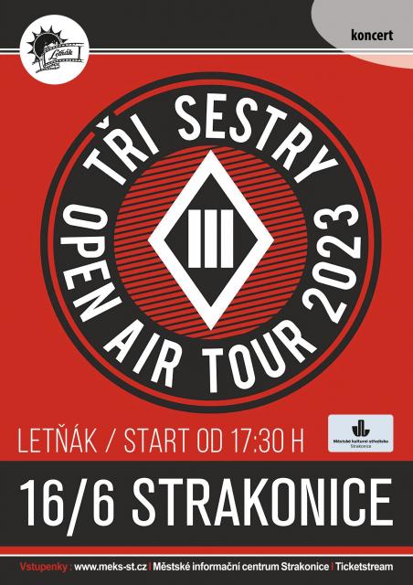 TŘI SESTRY LETNÍ OPEN AIR TOUR 2023