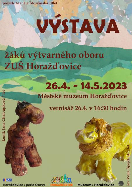 Výstava prací žáků ZUŠ