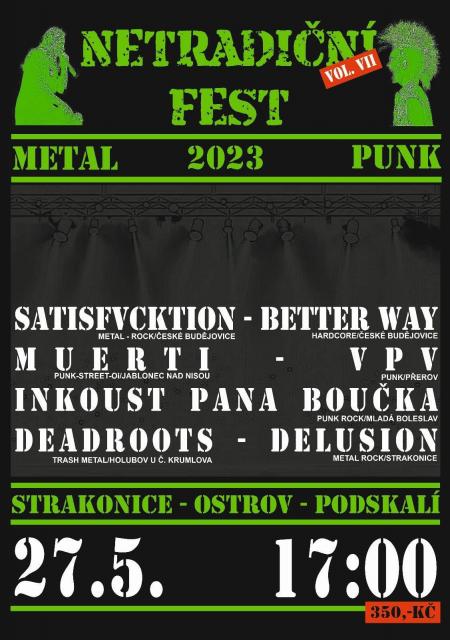 NETRADIČNÍ FEST METAL+PUNK