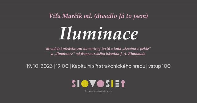 Iluminace - divadlo Já to jsem
