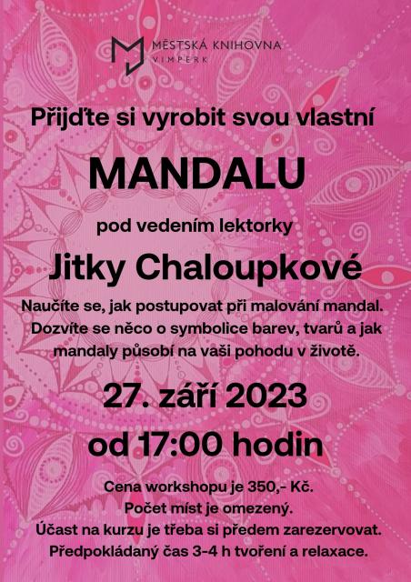 NAMALUJ SI SVOJI MANDALU