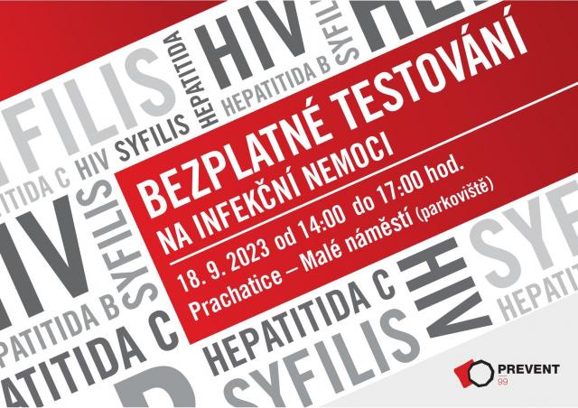 Otestujte se zdarma a anonymně na infekční nemoci v Prachaticích