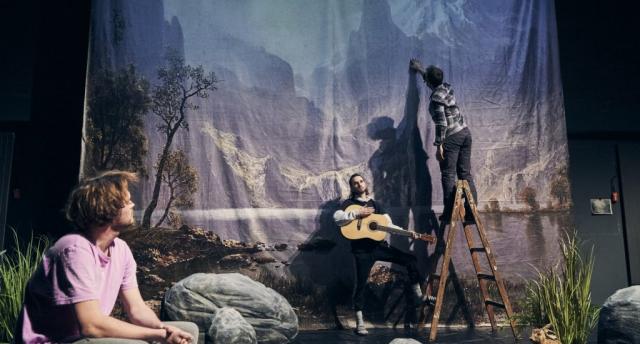 Jan Mocek: Krajina s bažantem, zajícem a srnkou