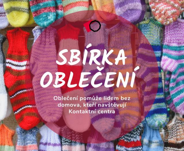 Darujte zimní oblečení a pomozte lidem bez domova