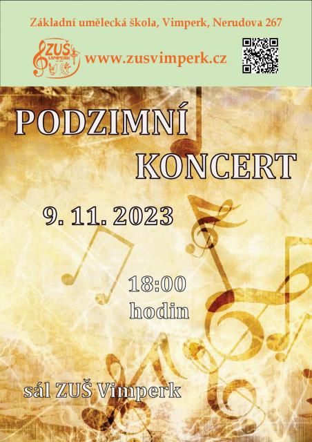 PODZIMNÍ KONCERT ŽÁKŮ HUDEBNÍHO OBORU