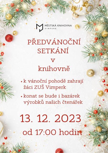PŘEDVÁNOČNÍ SETKÁNÍ V KNIHOVNĚ