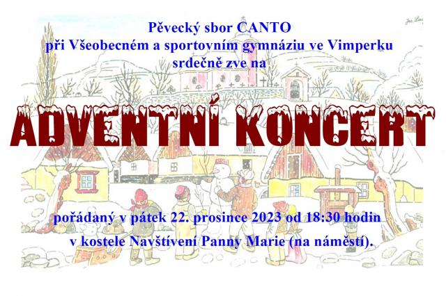 ADVENTNÍ KONCERT CANTO
