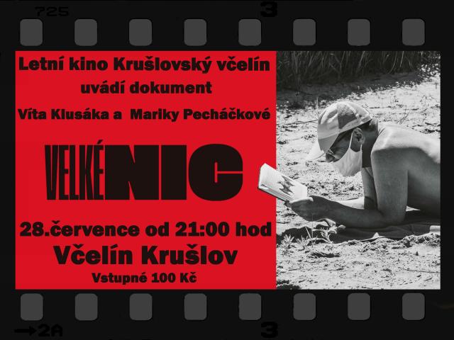 Letní kino Krušlovský včelín.