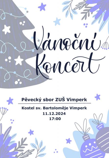 VÁNOČNÍ KONCERT PĚVECKÉHO SBORU