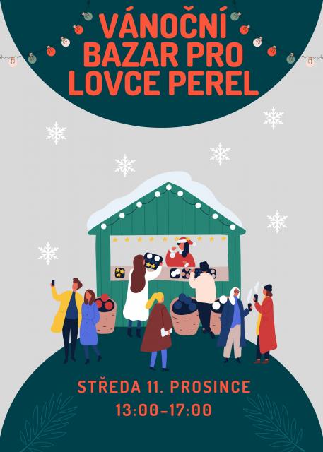VÁNOČNÍ BAZAR PRO LOVCE PEREL