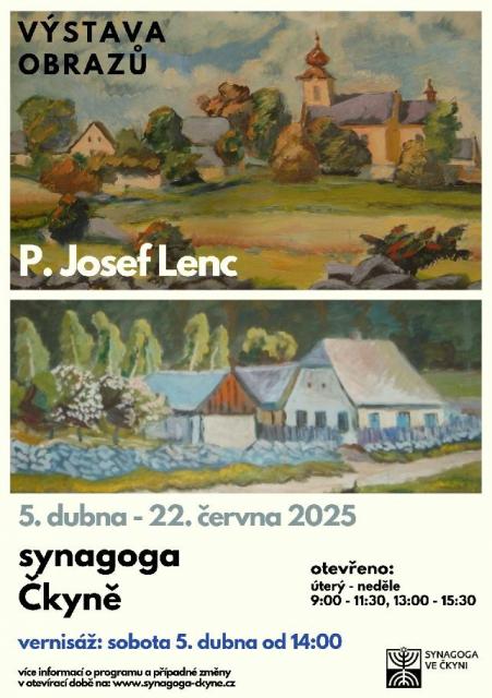 Výstava Josef Lenc obrazy