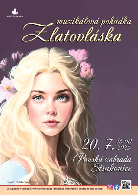 ZLATOVLÁSKA - open air divadlo pro děti