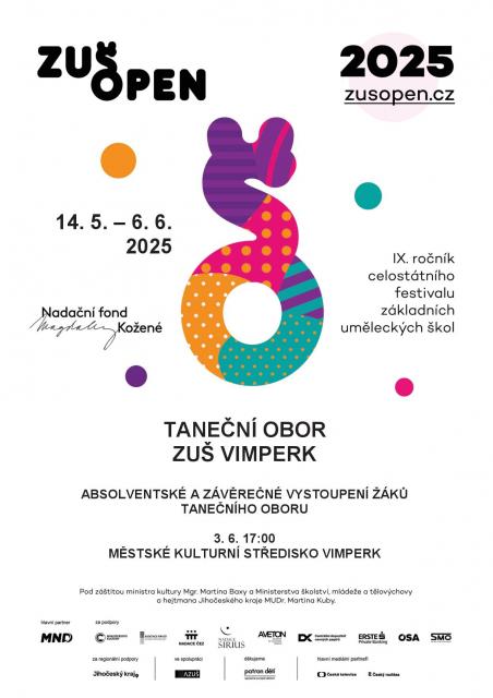 ABSOLVENTSKÉ A ZÁVĚREČNÉ VYSTOUPENÍ ŽÁKŮ TANEČNÍHO OBORU