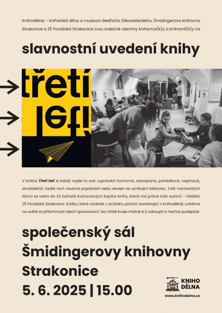 Třetí letí - slavnostní uvedení knihy