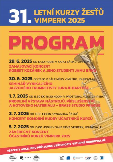 LETNÍ KURZY ŽESŤŮ – seminář jazzové trumpety