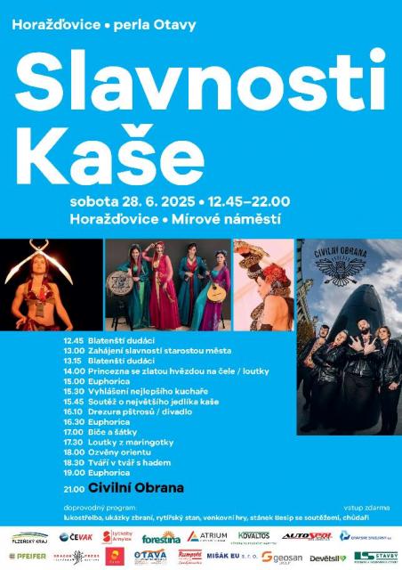 Slavnosti kaše v Horažďovicích 2025