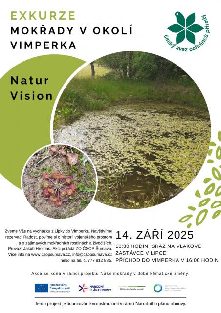 NATURVISION – Mokřady v okolí Vimperka