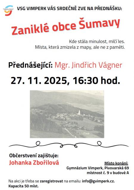 ZANIKLÉ OBCE ŠUMAVY