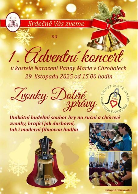 1. Adventní koncert v Chrobolech
