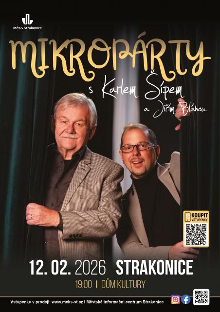 Mikropárty s KARLEM ŠÍPEM