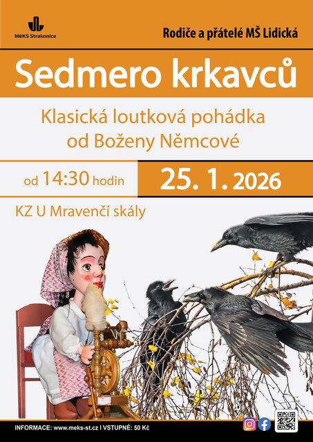 Sedmero krkavců - Klasická loutková pohádka od Boženy Němcové