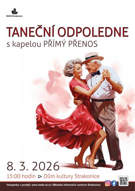 TANEČNÍ ODPOLEDNE s kapelou Přímý přenos