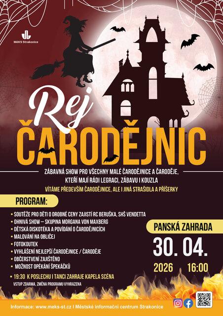 REJ ČARODĚJNIC 2026