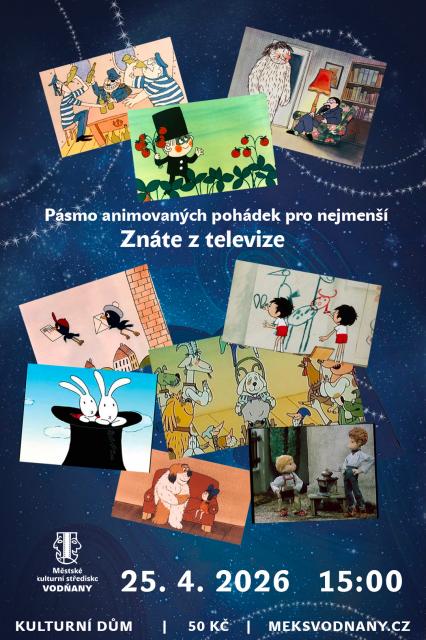 Pásmo animovaných filmů pro děti