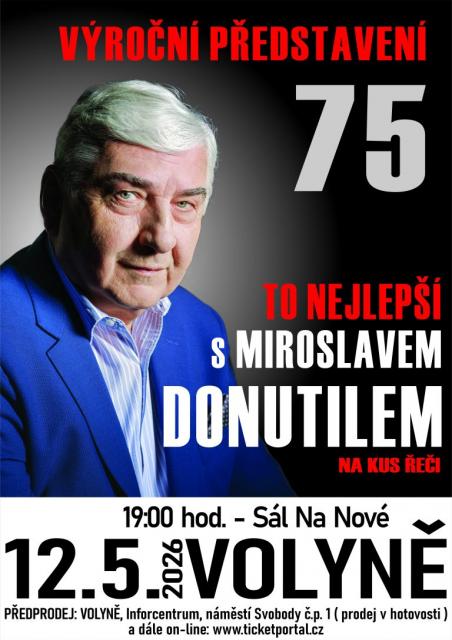 MIROSLAV DONUTIL – Na kus řeči