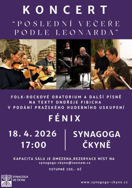 FÉNIX - ORATORIUM „POSLEDNÍ VEČEŘE PODLE LEONARDA“