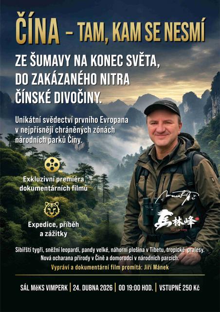 ČÍNA – TAM, KAM SE NESMÍ