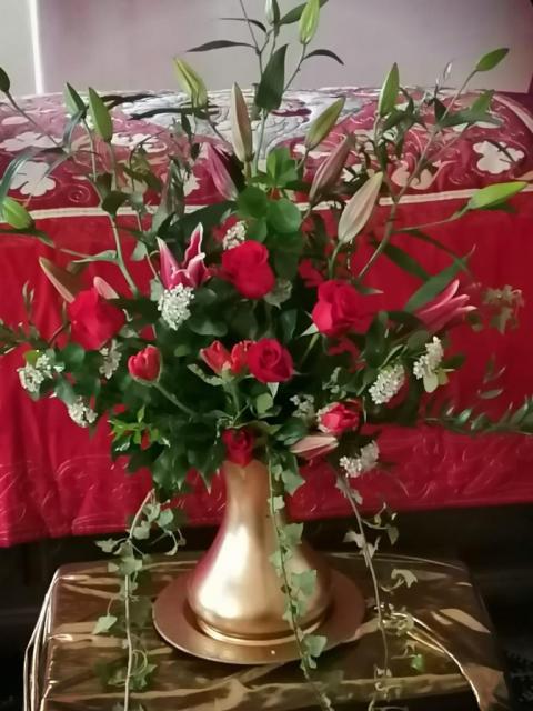 Výstava květinových instalací