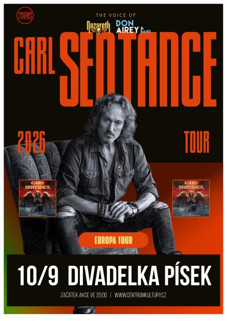 Carl Sentance - Voice of Nazareth - Europa Tour 2026