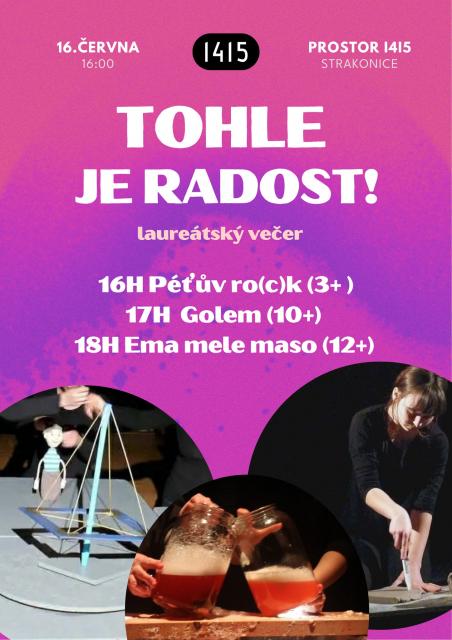 TOHLE JE RADOST! - laureátský večer