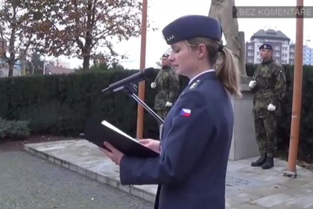 Pietní akt Na Dubovci u příležitosti dne veteránů