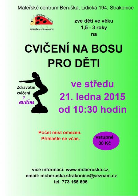Cvičení na bosu pro děti