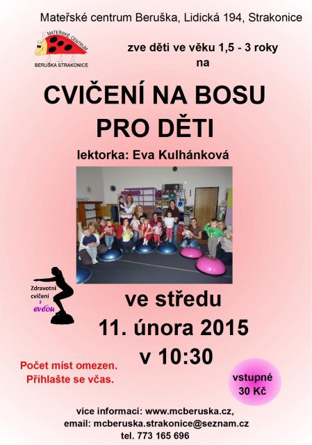 Cvičení na bosu pro děti
