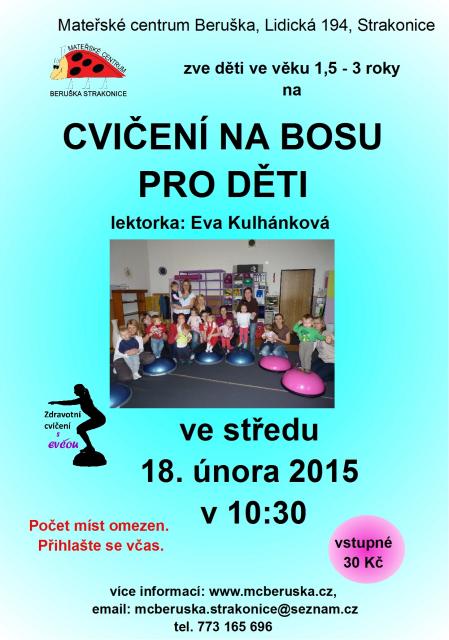 Cvičení na bosu pro děti